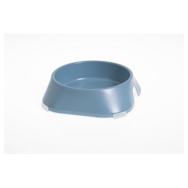 Посуд для котів Fiboo Миска без антиковзких накладок S синя (FIB0136) фото №1