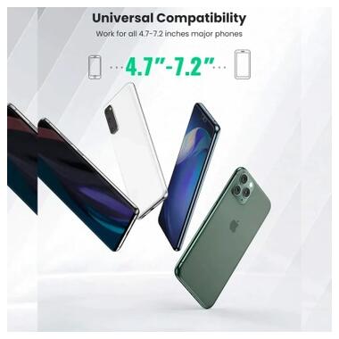 Универсальный автодержатель Ugreen LP292 Magnetic Phone Holder for Car Black (80785) фото №6