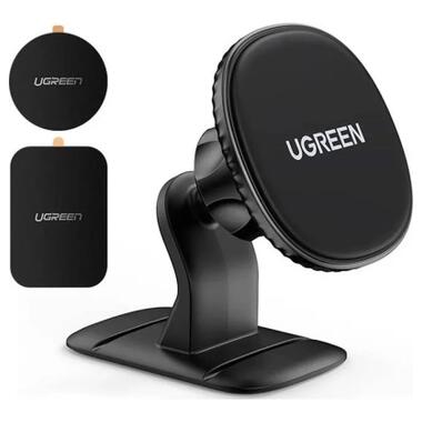 Универсальный автодержатель Ugreen LP292 Magnetic Phone Holder for Car Black (80785) фото №3