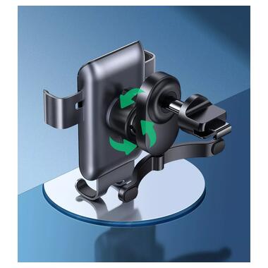 Автодержатель для телефона UGREEN LP274 Gravity Phone Holder for Round Air Vent gray (UGR-30401) фото №8