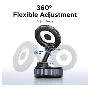 Автодержатель для телефона UGREEN LP970 Suction Cup Magnetic Phone Mount (UGR-75666) фото №5