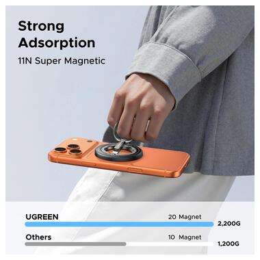 Держатель UGREEN LP945 Magnetic Phone Ring Holder (UGR-65819) фото №4