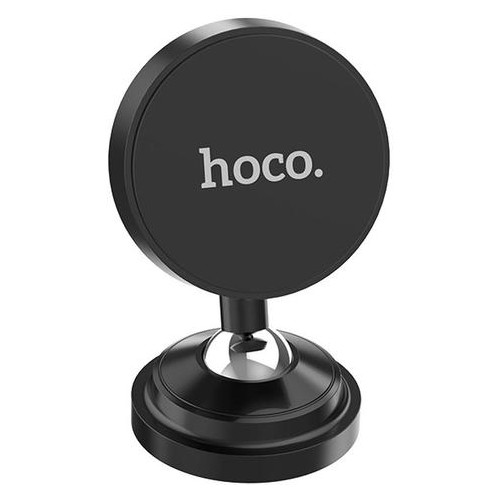 Автодержатель Hoco CA36 Magnetic крепление присоска Черный фото №1