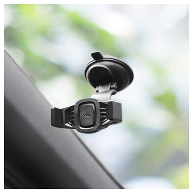 Тримач для мобільного HOCO CA40 Refined Black фото №4