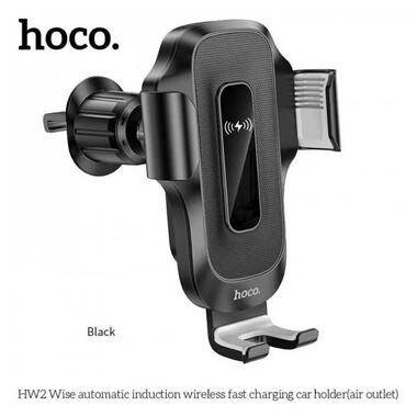 Тримач для мобільного HOCO HW2 Wise Black фото №3