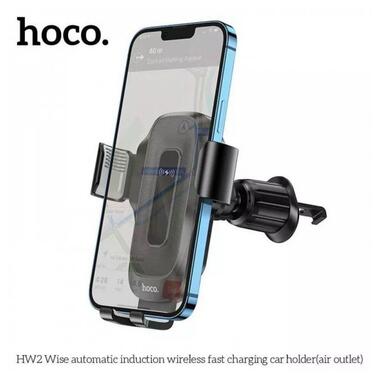Тримач для мобільного HOCO HW2 Wise Black фото №4