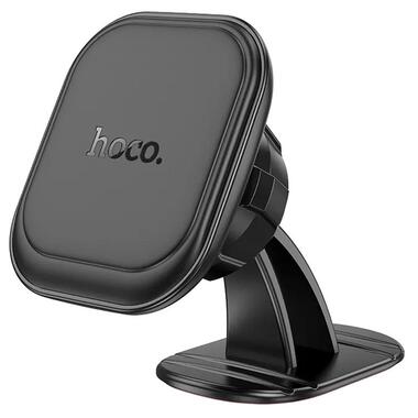 Автотримач Hoco H30 Brilliant magnetic (center console) Black фото №1