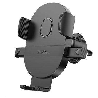 Тримач для мобільного Hoco H18 Mighty one-button Black (6942007601573) фото №1