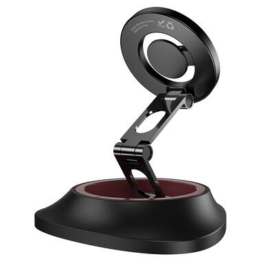 Автодержатель для телефона HOCO H90 Tower folding ring magnetic car holder(dashboard) (6942007662635) фото №5