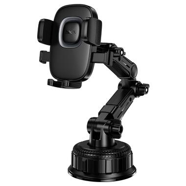 Автомобильный держатель для телефона HOCO H89 Crown large suction cup car holder(center console) (6942007662628) фото №1