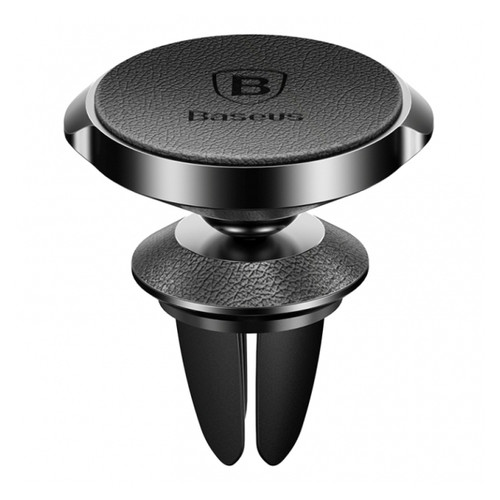 Автоутримувач для телефону Baseus Small Ears Magnetic Bracket Black (SUER-E01) фото №1