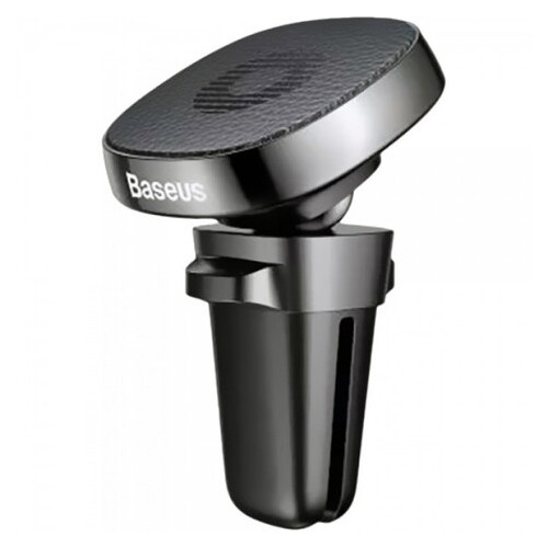 Автоутримувач для телефону Baseus Privity Air Magnet Bracket Black (SUMQ-PR01) фото №1