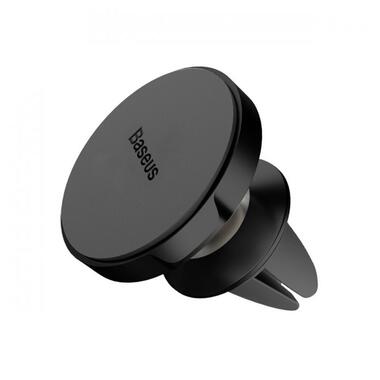 Тримач для мобільного Baseus Small ears series Magnetic suction bracket (Air outlet type) Black (SUER-A01) фото №2