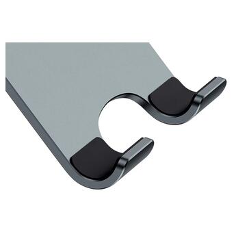 Підставка для планшета Baseus Biaxial Foldable Metal Stand (LUSZ000113) Grey фото №5