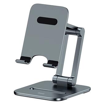 Підставка для телефона Baseus Biaxial Foldable Metal Stand (LUSZ000013) Grey фото №1