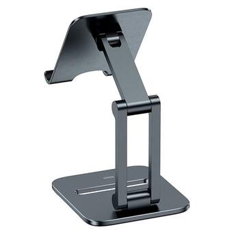 Підставка для телефона Baseus Biaxial Foldable Metal Stand (LUSZ000013) Grey фото №2