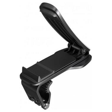 Универсальный автодержатель Baseus Big Mouth Pro Car Mount (applicable to centre console) Black (SUDZ-A01) фото №1