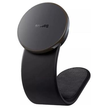Универсальный автодержатель Baseus C02 Pro Series Magnetic Wireless Charging Car Mount Cluster Black (C40156000111-00) фото №1