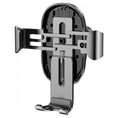 Универсальный автодержатель Baseus Gravity Car Mount Air Outlet Version 10W Black (WXYL-01) фото №3