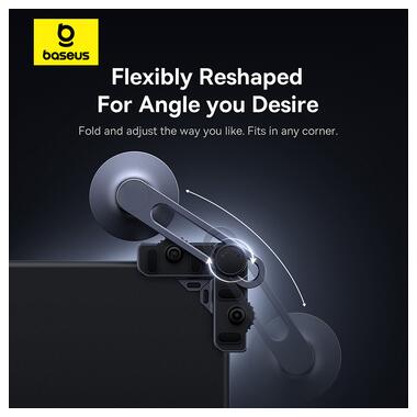 Автодержатель для телефона Baseus MaxView Magnetic Car Mount for In-Vehicle Infotainment Screen Space Grey (C40180701813-00) фото №10