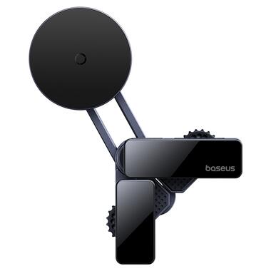 Автодержатель для телефона Baseus MaxView Magnetic Car Mount for In-Vehicle Infotainment Screen Space Grey (C40180701813-00) фото №1