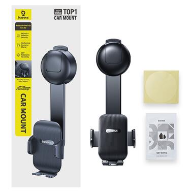 Автодержатель для телефона Baseus PrimeTrip C03 Air Clamping Car Mount (Suction Cup Version Cosmic Black) (C0013C01) фото №10