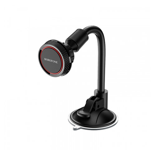 Автодержатель Borofone BH18 Journey windshield magnetic Black Red фото №2