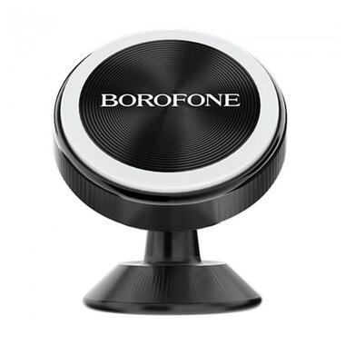 Автотримач Borofone BH5 Platinum metal Чорний фото №2