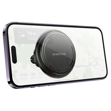 Автодержатель для телефона BOROFONE BH135 Parker ring magnetic car holder(air outlet) (6941991121401) фото №4