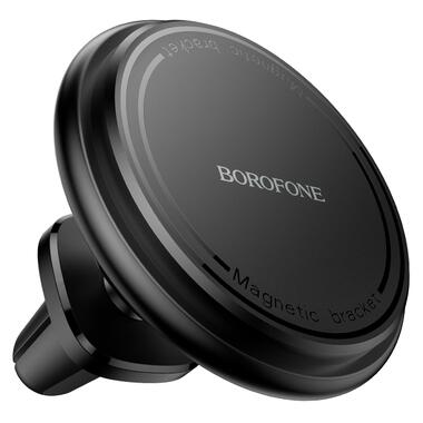 Автодержатель для телефона BOROFONE BH135 Parker ring magnetic car holder(air outlet) (6941991121401) фото №1