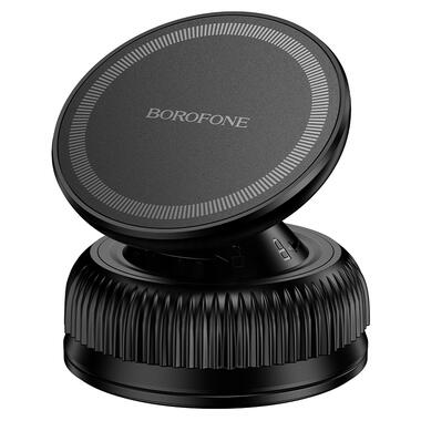 Автодержатель для телефона BOROFONE BH139 Rider vacuum suction cup magnetic holder(universal) (6941991124815) фото №1