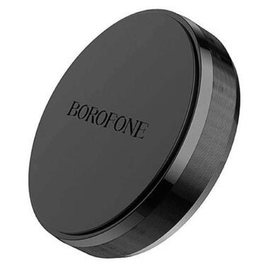 Автодержатель для телефона BOROFONE BH7 Plane magnetic in-car holder Black (6931474701985) фото №1