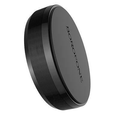 Автодержатель для телефона BOROFONE BH7 Plane magnetic in-car holder Black (6931474701985) фото №3