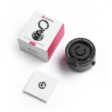 Держатель Ulanzi SK-22 Electric suction cup bracket for mobile phones Black (M096) фото №2