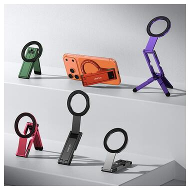 Держатель телефона Ulanzi MA60 Foldable Magnetic Phone Tripod (Orange) (S040) фото №10