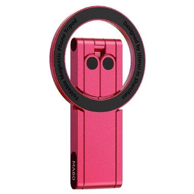 Держатель телефона Ulanzi MA60 Foldable Magnetic Phone Tripod (Red) (S038) фото №1