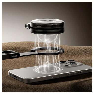 Держатель телефона Ulanzi MA60 Foldable Magnetic Phone Tripod(Pink) (S039) фото №6