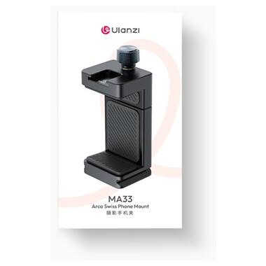 Держатель для телефона Ulanzi MA33 Phone Holder Black (M022) фото №2