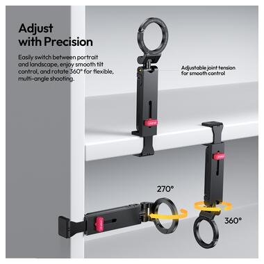 Держатель для телефона Ulanzi MA88 MagLock Phone Holder Mount Black (S055) фото №14