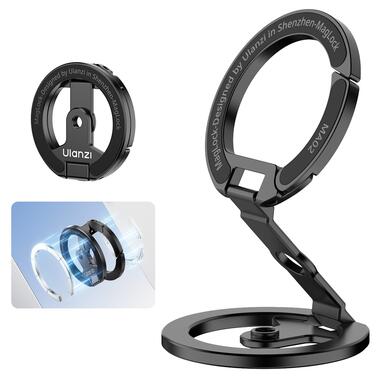 Держатель Ulanzi MA02 MagLock Dual Magnetic Phone Stand(Black) (M067) фото №7