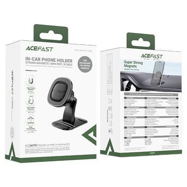 Автодержатель для телефона ACEFAST D51 magnetic car holder for dashboard Black (6974316284154) фото №2