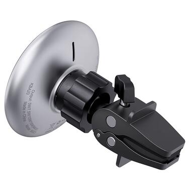 Автодержатель для телефона ACEFAST D3 magnetic wireless charging car holder Silver (6974316280446) фото №3