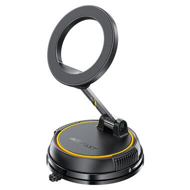 Автомобильный держатель для телефона ACEFAST D55 magnetic car holder for dashboard Black (6974316284338) фото №1