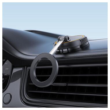 Автомобильный держатель для телефона ACEFAST D55 magnetic car holder for dashboard Black (6974316284338) фото №6