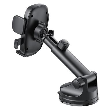 Автодержатель для телефона ACEFAST D57 one-key lock car holder for dashboard Black (6974316284727) фото №3