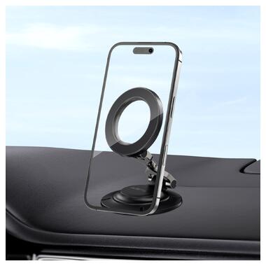 Автодержатель для телефона ACEFAST D64 magnetic folding car holder Black (6974316286332) фото №7
