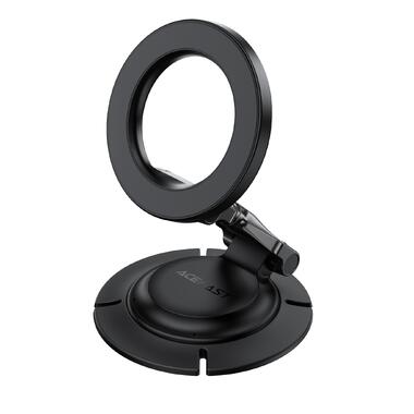 Автодержатель для телефона ACEFAST D64 magnetic folding car holder Black (6974316286332) фото №1