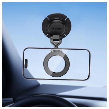 Автодержатель для телефона ACEFAST D64 magnetic folding car holder Black (6974316286332) фото №8