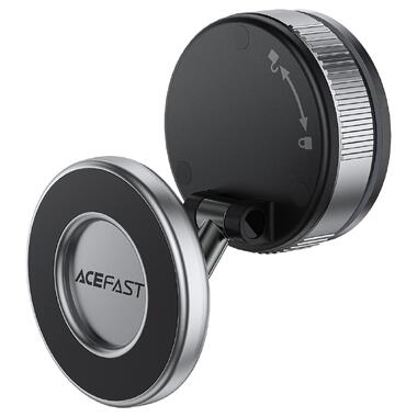 Автодержатель для телефона ACEFAST E28 manual suction cup magnetic Phone holder Metal Gray (6974316284833) фото №3