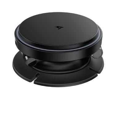 Автодержатель для телефона с БЗП ACEFAST D65 magnetic folding wireless charging car holder Black (6974316286349) фото №5